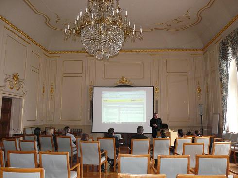 TIGA-Präsentation in den beeindruckenden Räumlichkeiten des BBSR im BBR in Bonn
