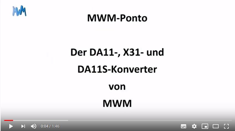 MWM-Ponto - Konverter von Excel nach REB / DA11